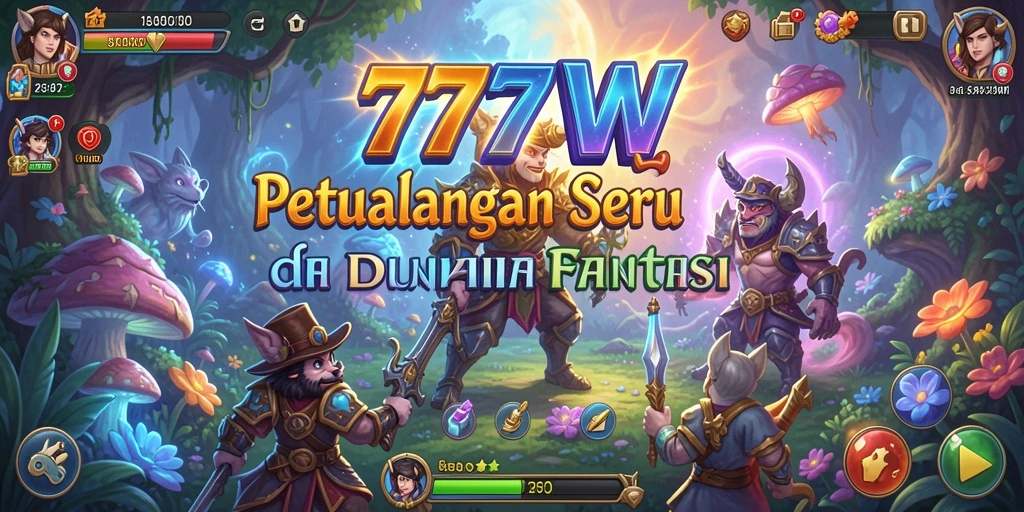 Screenshot 7777W menunjukkan gameplay yang menakjubkan dan penuh petualangan.