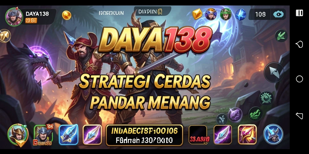 Tampilan gameplay intens di DAYA138 dengan strategi mendalam.