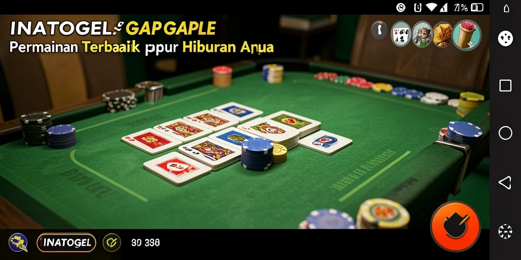 Screenshot gameplay INATOGEL yang seru dan menantang.