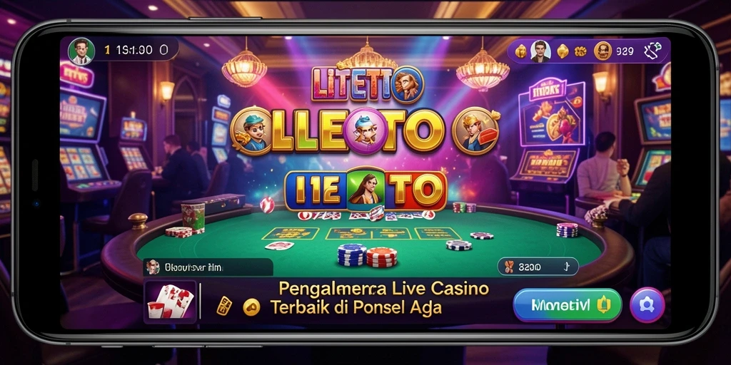 Gambaran gameplay Live Casino yang menarik dari LITETOTO.