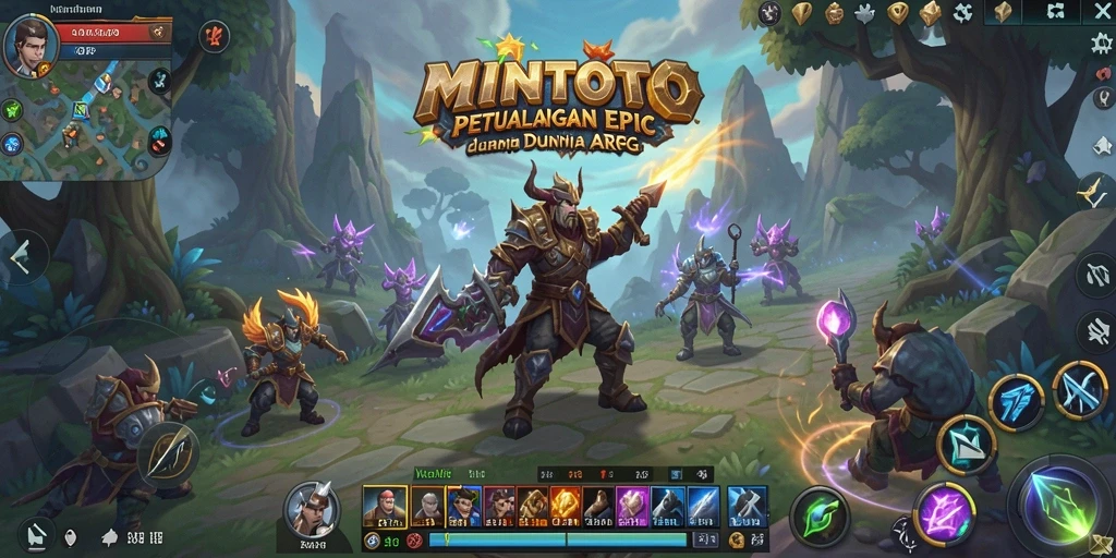 Gameplay MINTOTO yang seru dan penuh aksi dalam dunia ARPG.