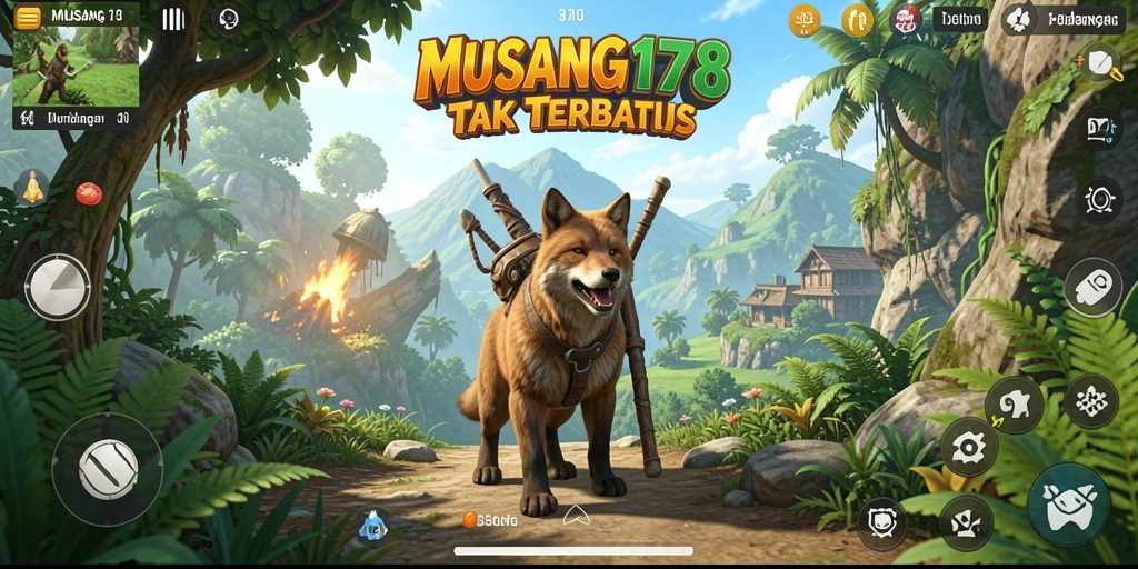 Tampilan visual menakjubkan dari gameplay Open World MUSANG178.