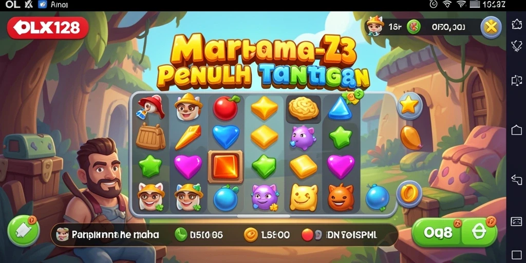 Gameplay seru dan penuh warna dari OLX128.