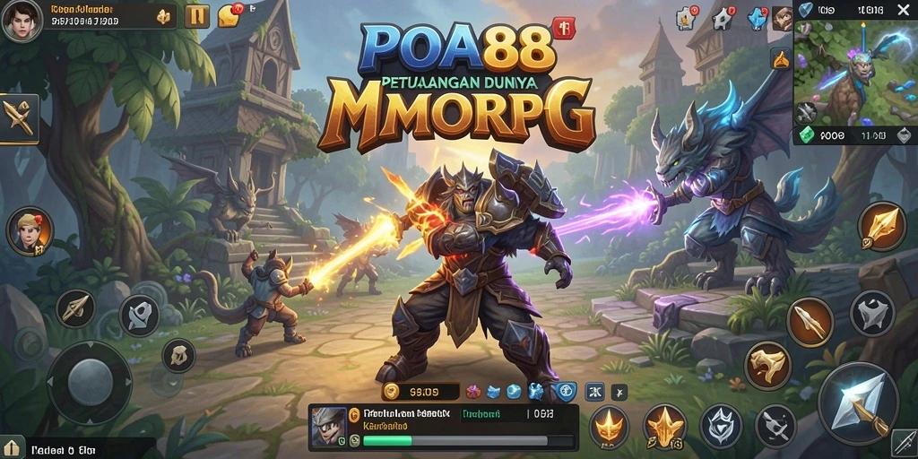 Screenshot gameplay seru dalam dunia fantasi di <strong>POA88</strong>.