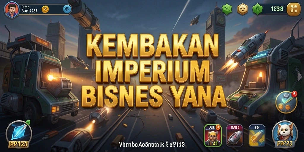 Screenshot gameplay PP123 menampilkan keseruan membangun bisnis.