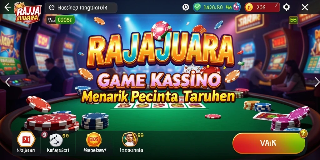 Tampilan gameplay RAJAJUARA yang seru dan menghibur.