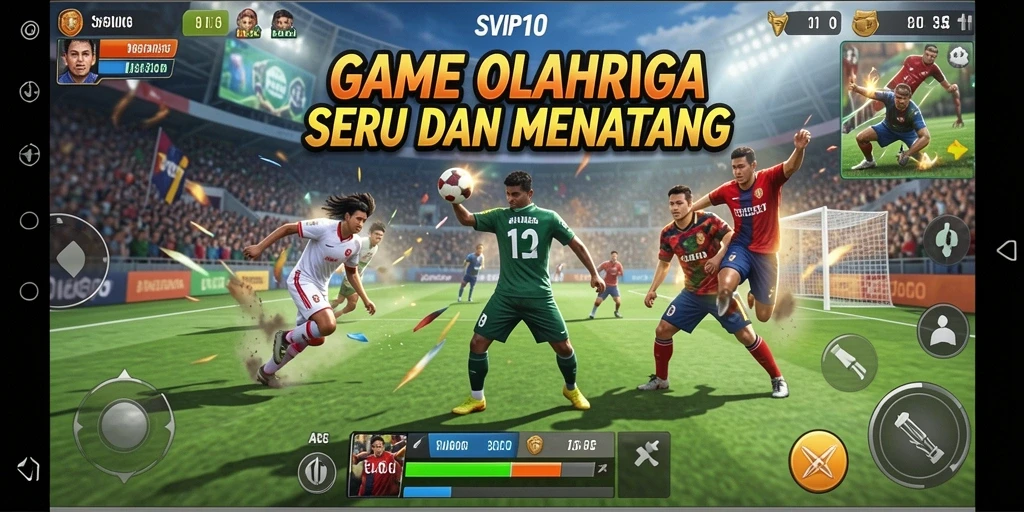 Gameplay mendebarkan dengan grafis olahraga yang luar biasa.