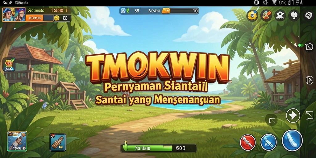 Tampilan gameplay menarik di TMOKWIN penuh warna dan menyenangkan.