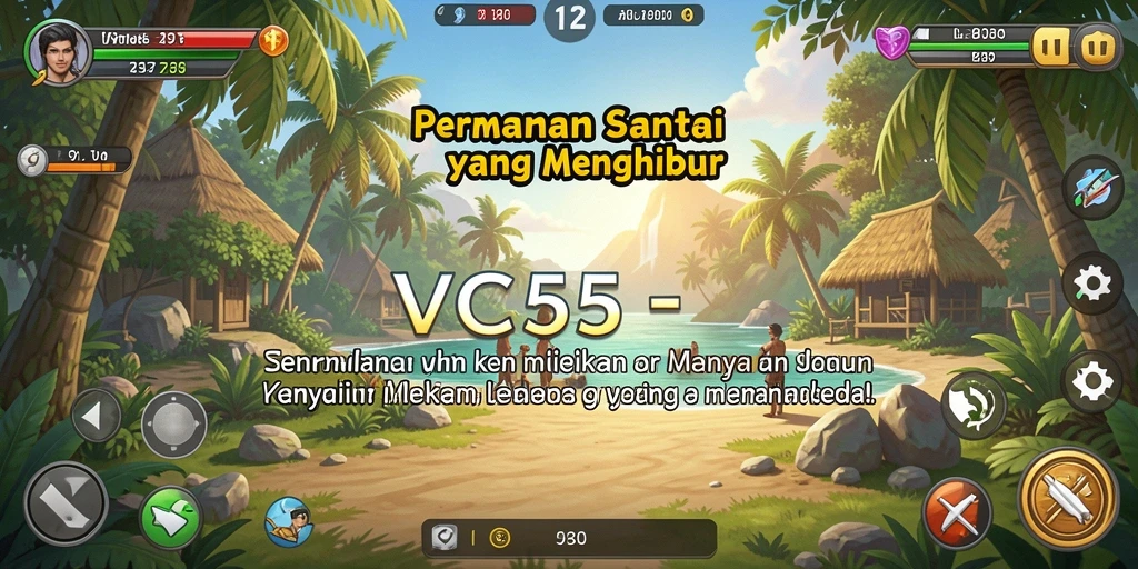 Gameplay seru dan menantang dalam VC55 yang menghibur.