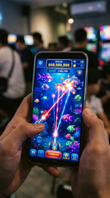 Tampilan antarmuka 888r yang bersih dan user-friendly.