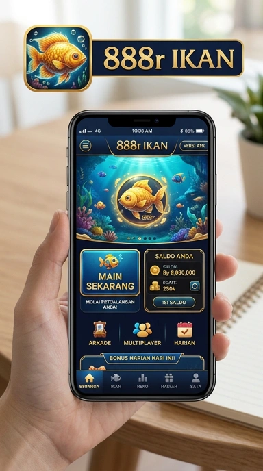 Screenshot halaman unduh aplikasi terbaru di 888r.